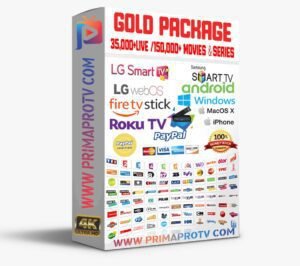 Gold Package 6-Months Cheap IPTV Subscription